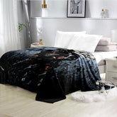 Anaheim Ducks Hockey Team Flannel Fleece Throw Blanket